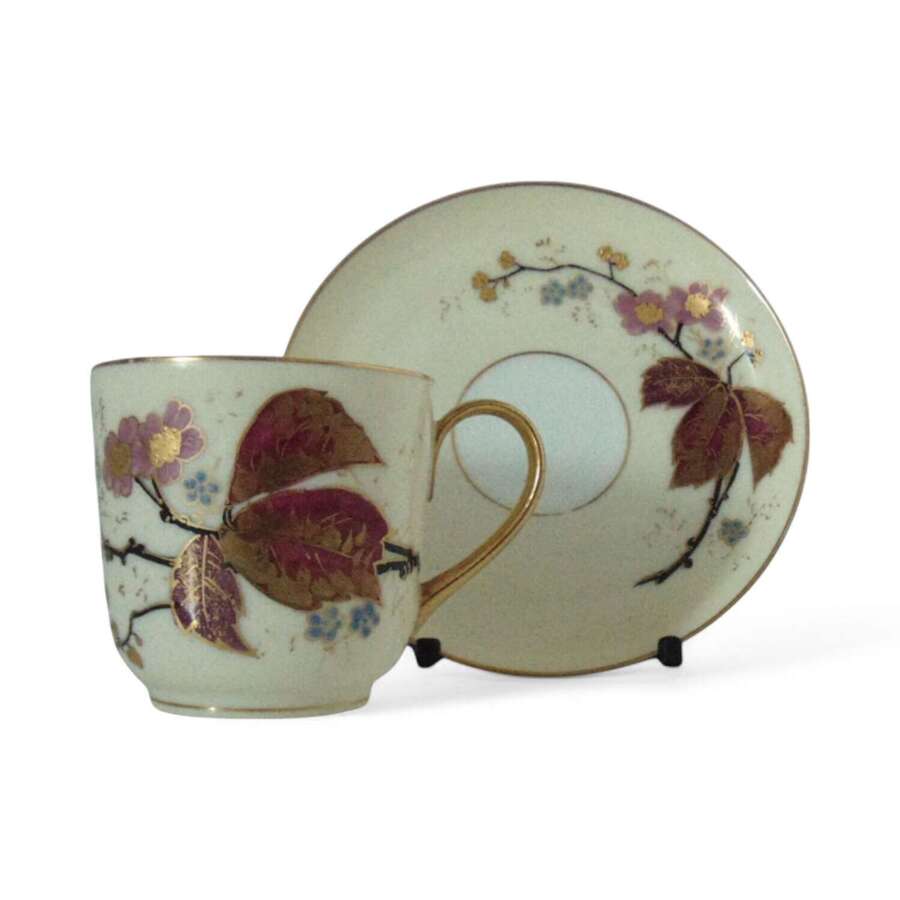 Limoges Porcelain cup & saucer