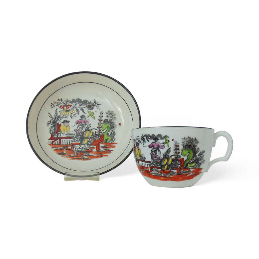 Georgian Period English Porcelain cup & Saucer