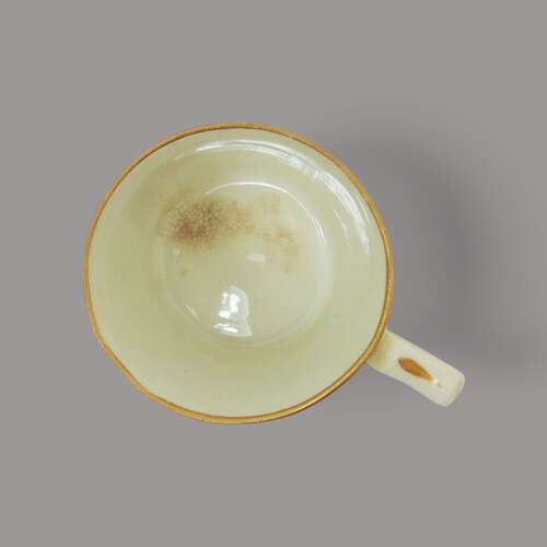 Derby two quail coffee can & saucer