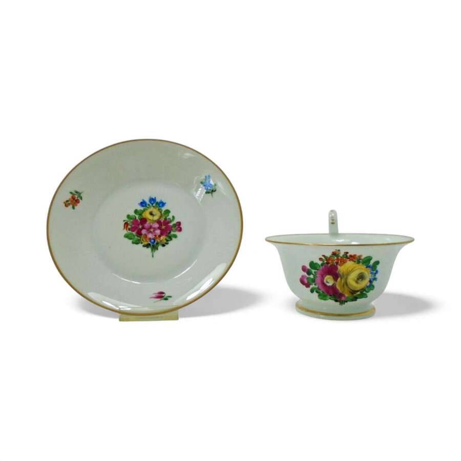 Nymphenburg Tea Cup & Saucer