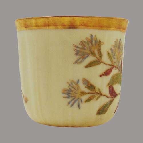 Royal Worcester Blush Ivory Ground coffee cup & saucer