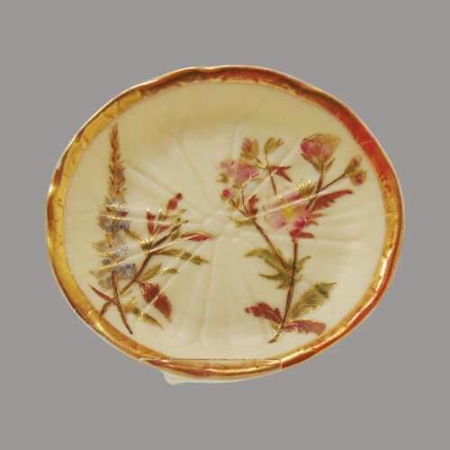 Royal Worcester Blush Ivory Ground coffee cup & saucer