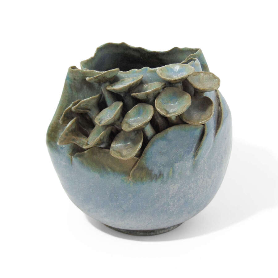 Vintage Studio Pottery Vase by Maria and Werner Schott