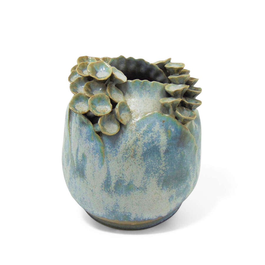 Studio Pottery Vase by Maria and Werner Schott of Petershagen