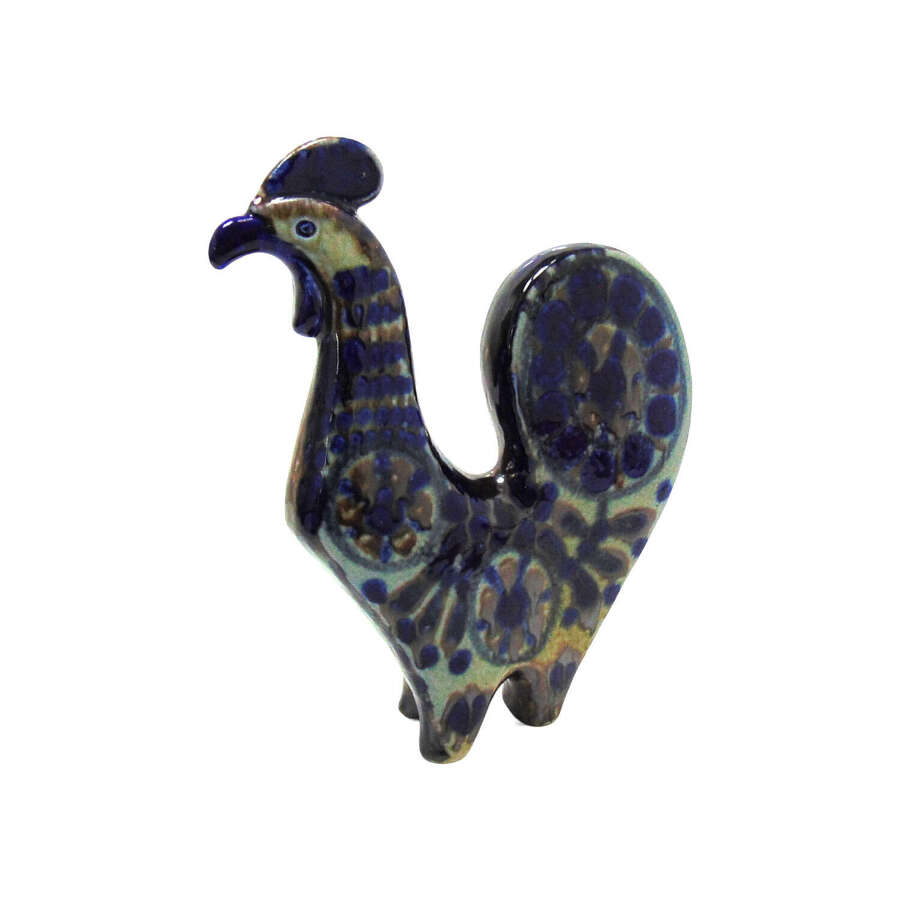 Salt-glazed Rooster by Elfriede Balzar Kopp