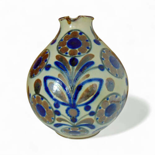 Large Bulbous Studio Pottery Jug by Martin Goerg - Elfriede Balzar Kopp