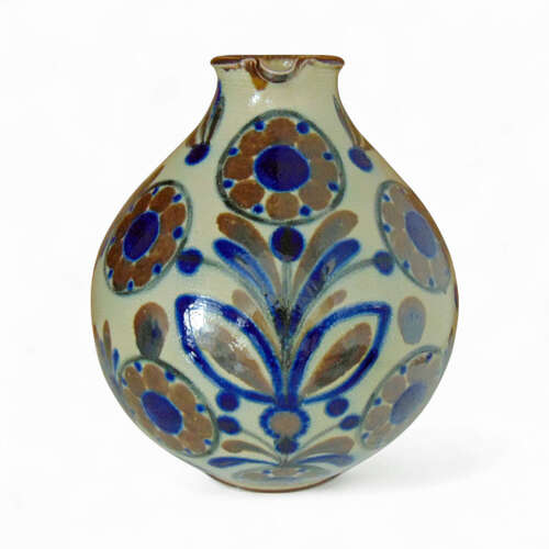 Large Bulbous Studio Pottery Jug by Martin Goerg - Elfriede Balzar Kopp