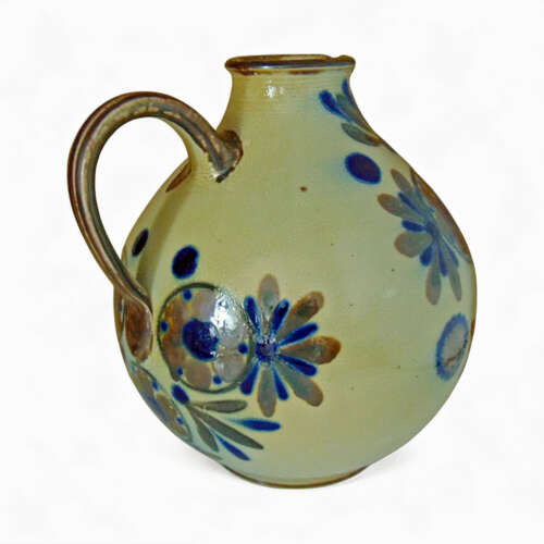 Large Bulbous Studio Pottery Jug by Martin Goerg - Elfriede Balzar Kopp