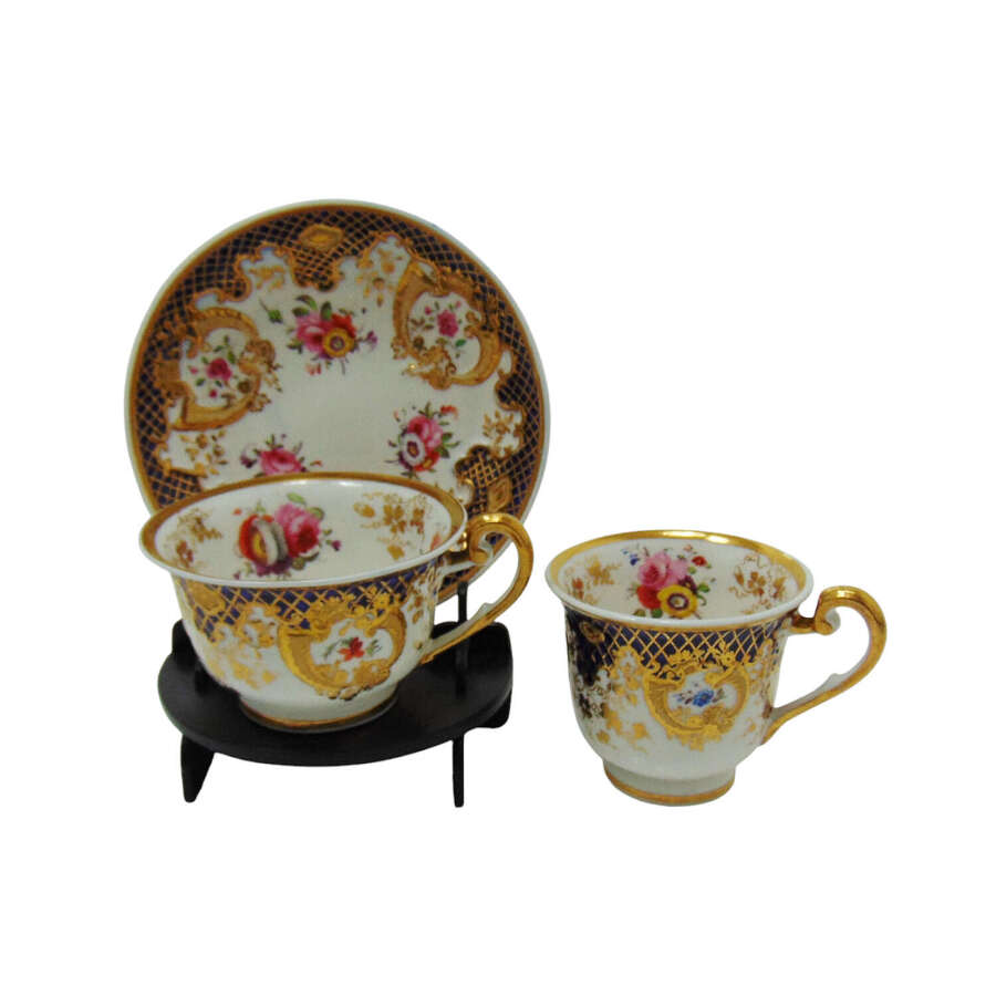 Ridgway Porcelain Trio Pattern 2/835