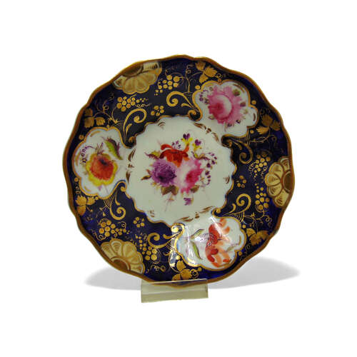 Coalport Cup & Saucer Circa: 1820-30