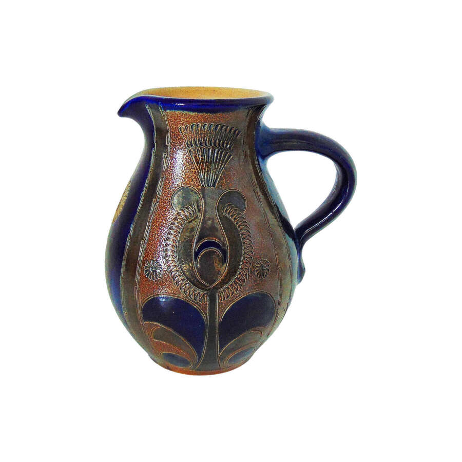 Wim M&uuml;hlendyck Saltglazed jug