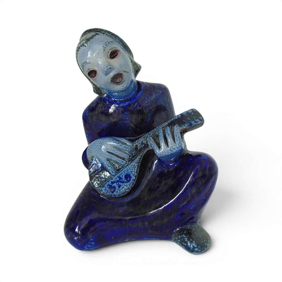 The Banjo Player by Elfriede Balzar Kopp